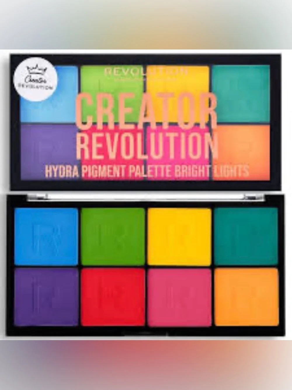 Revolution Creator Hydra Pigment Bright Lights Eyeshadow Palette - Multicolor
